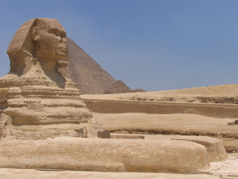 Gíza, Egypt, pyramída, hrobky, sfinga