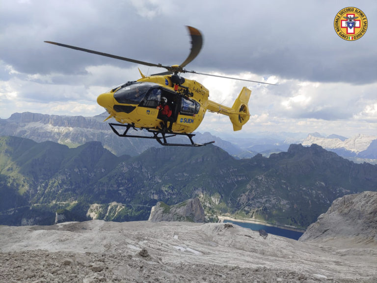 Marmolada, ľadovec, Taliansko, Dolomity