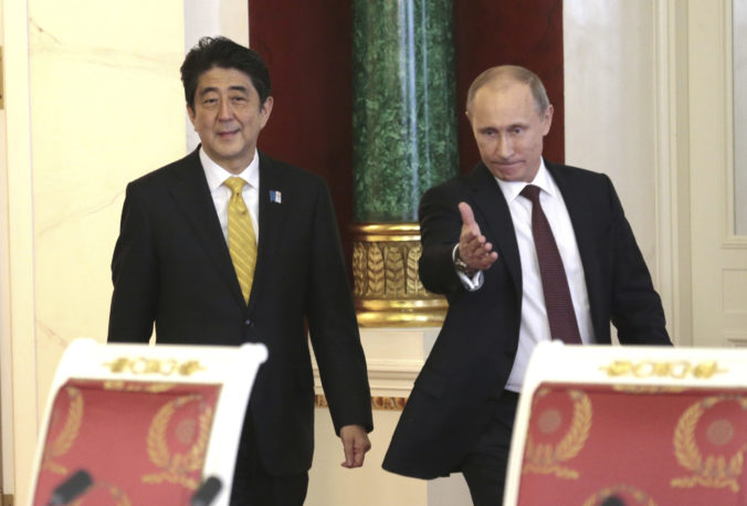 Šinzo Abe, Vladimir Putin