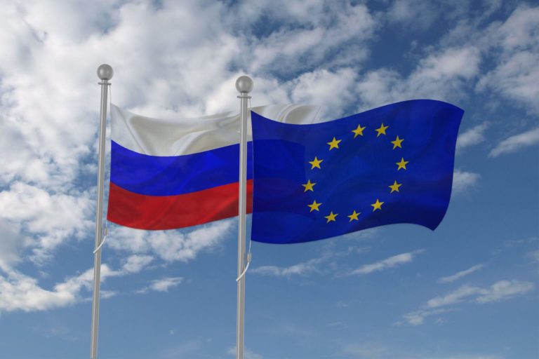 Rusko, Európska únia, vlajky