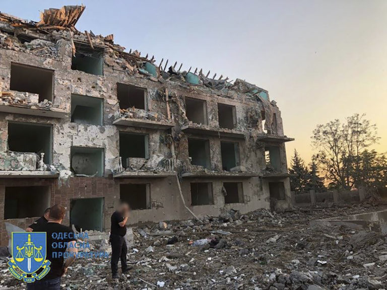 Bombardovanie v Odeskej oblasti