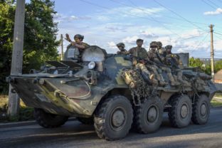 Ukrajina, vojna, tank, vojaci