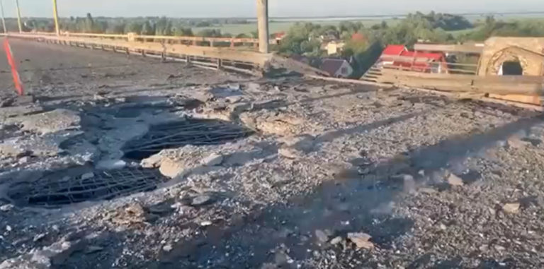 Most, Cherson, vojna, Ukraijna