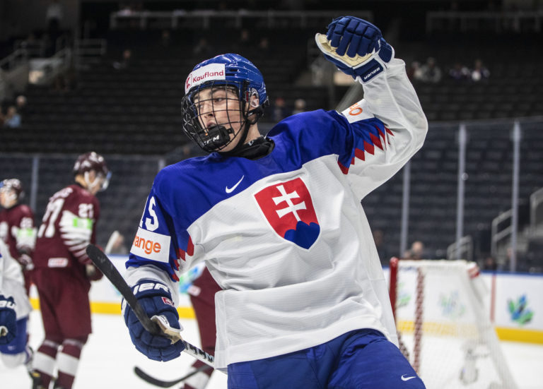 MS v hokeji do 20 rokov: Slovensko - Lotyšsko