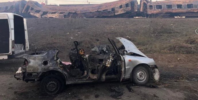 Útok na železničnú stanicu v Čaplyne