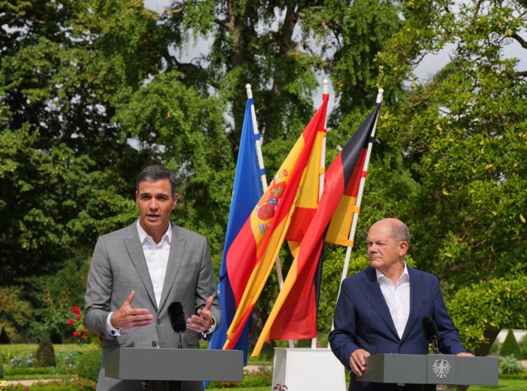Sánchez, Scholz