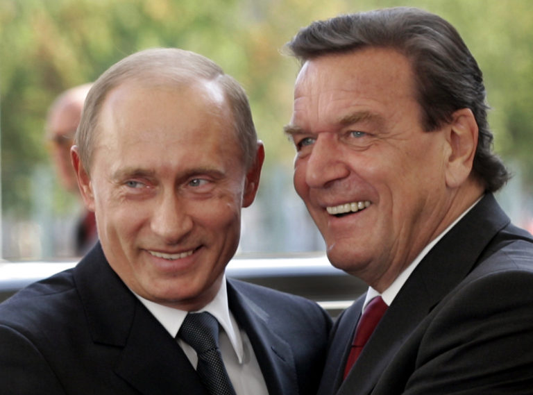 Gerhard Schröder, Vladimir Putin