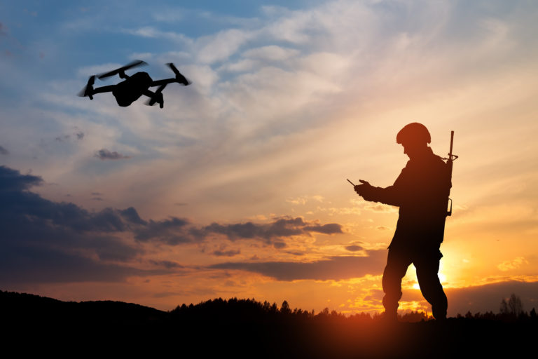 Dron, vojak