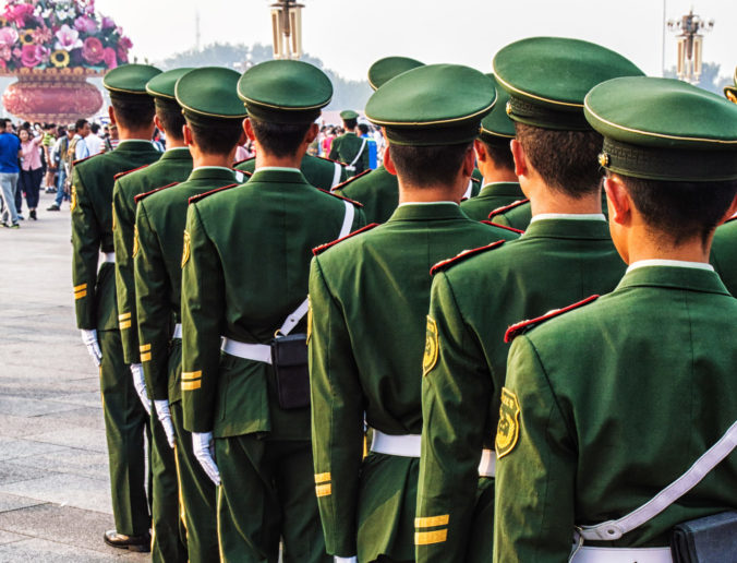 čínsky vojak, čínska armáda