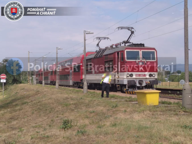 Ivanka pri Dunaji, zrážka vlaku s osobou