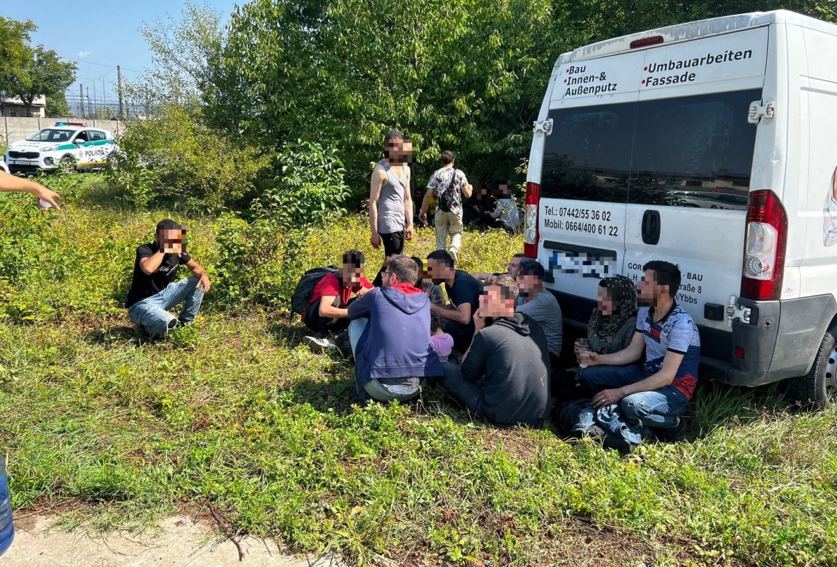 Migranti v Nitre