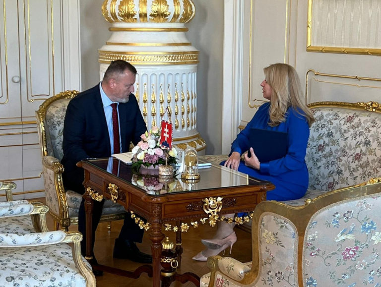 Milan Krajniak a Zuzana Čaputová