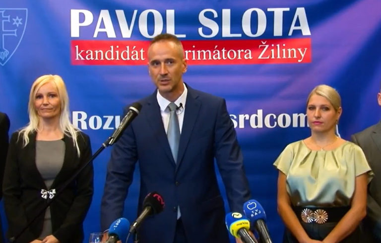 Pavol Slota oznámil svoju kandidatúru na primátora Žiliny
