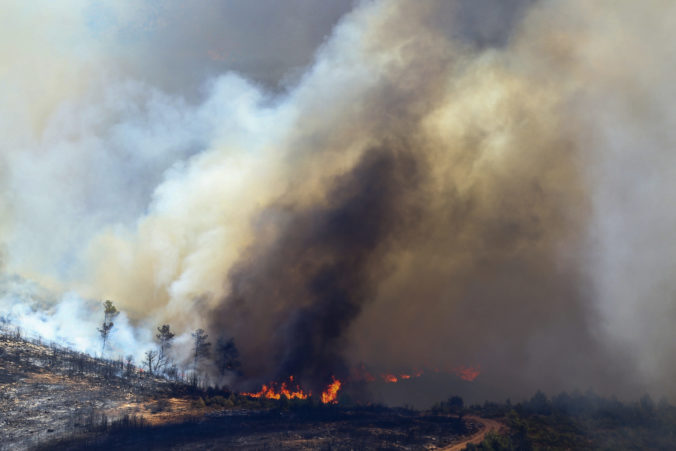 Lesné požiare v Španielsku