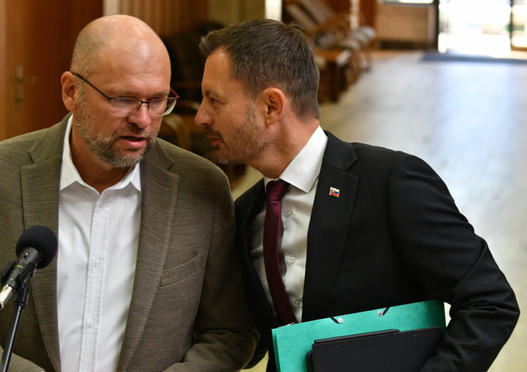 Richard Sulík, Eduard Heger