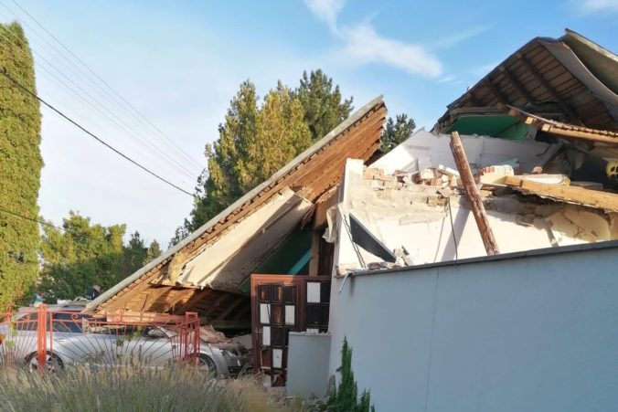 Výbuch rodinného domu, Trnava - Modranka