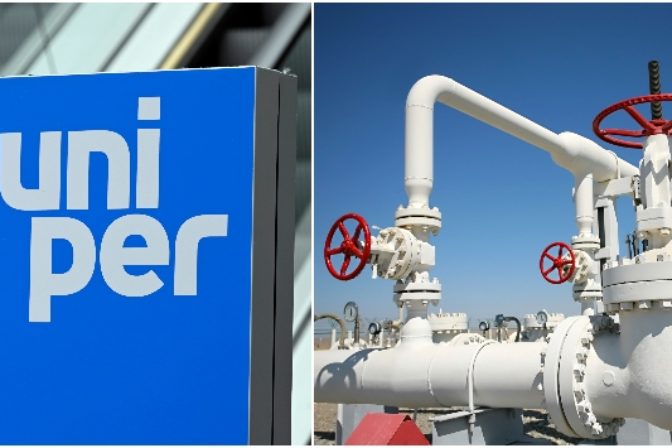 Uniper, plynovod