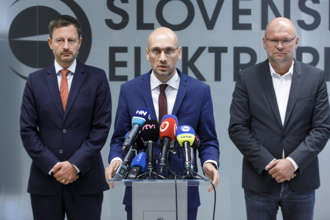 Eduard Heger, Karol Galek, Richard Sulík