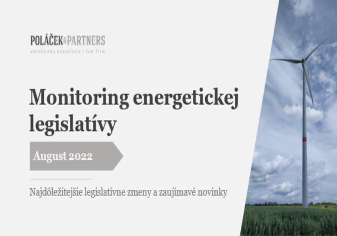 Monitoring energetickej legislativy, august