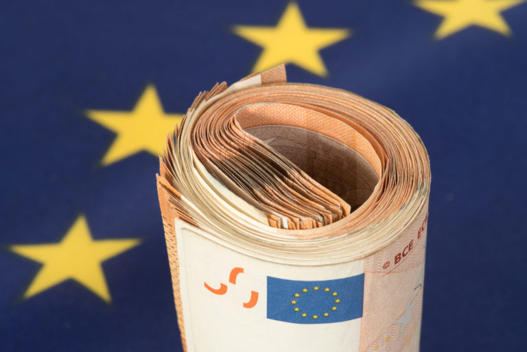 Euro peniaze unia eurodotácie