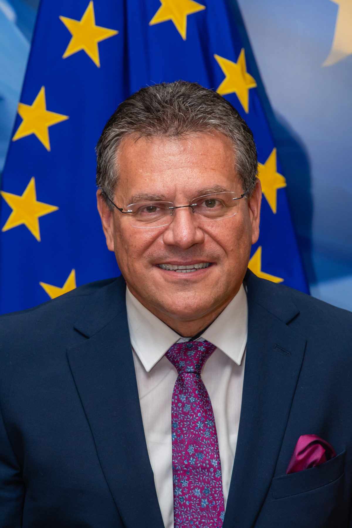 Portaits of Maroš Šefčovič, Vice President of the EC in charge of Energy Union