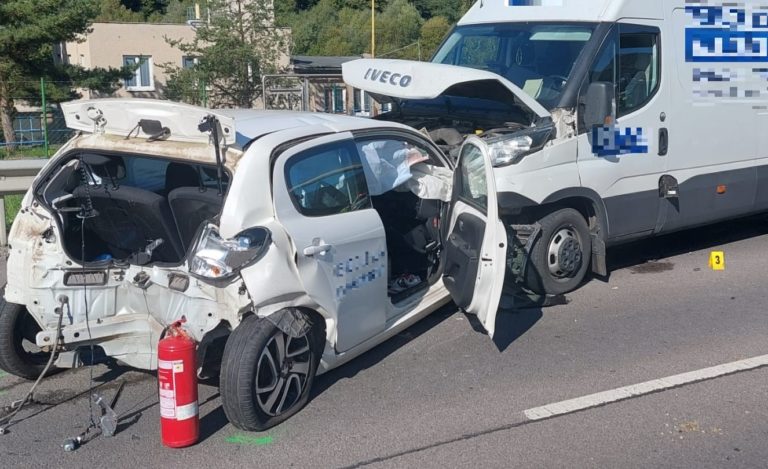 Dopravná nehoda Prievidza