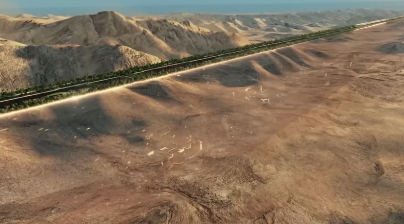 Saudská Arábia chce pokoriť ďalšie rekordy, mrakodrap dlhý 120 km bude obrovským eko mestom