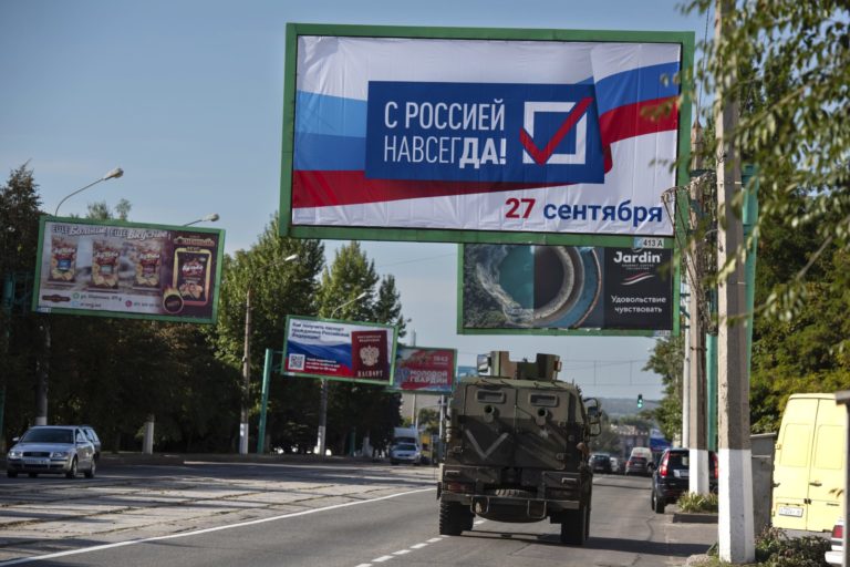 Vojna, Ukrajina, Rusko, Luhansk, referendum