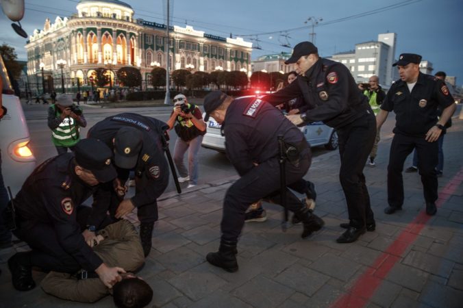 Demonštrácie proti čiastočnej mobilizácií v Rusku