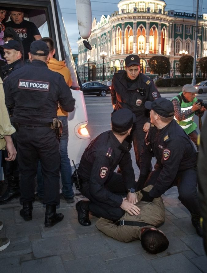 Demonštrácie proti čiastočnej mobilizácií v Rusku