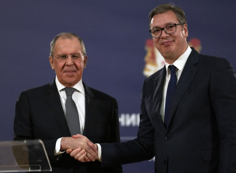 Sergej Lavrov, Aleksandar Vučič