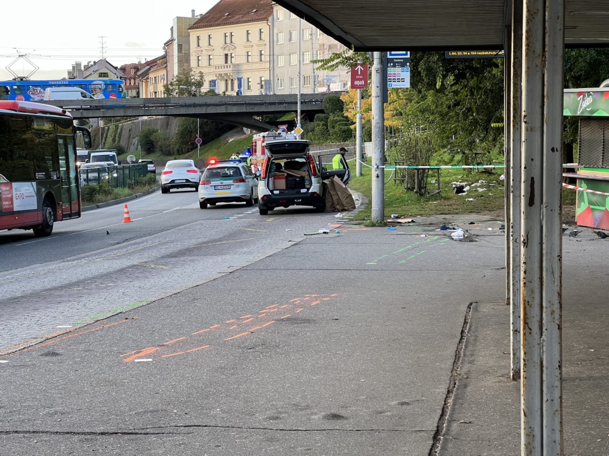 Bratislava: Tragická dopravná nehoda, zastávka Zochova