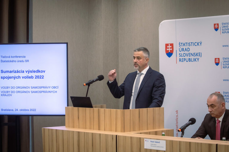VOĽBY 2022: Spracovanie výsledkov spojených volieb