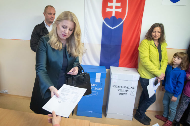 Prezidentka SR Zuzana Čaputová