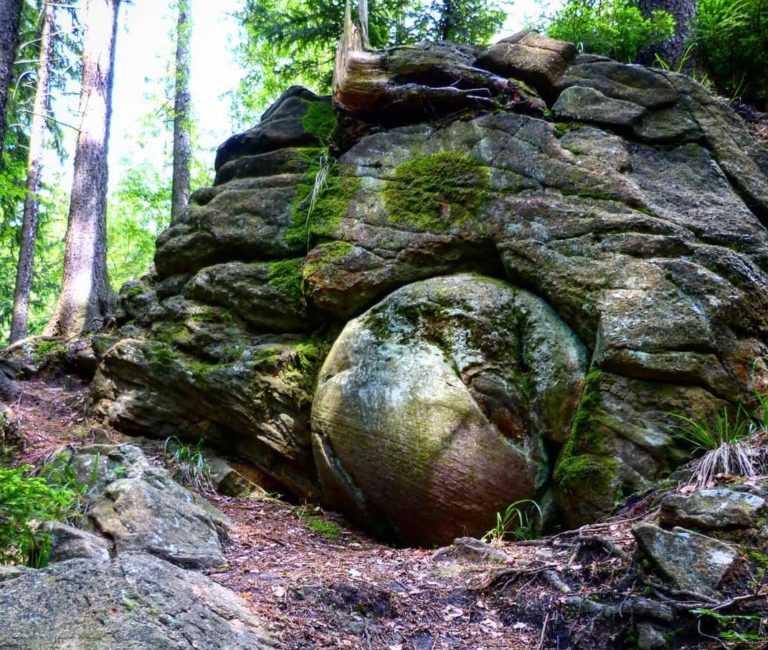 Kamenné gule v Megoňkách