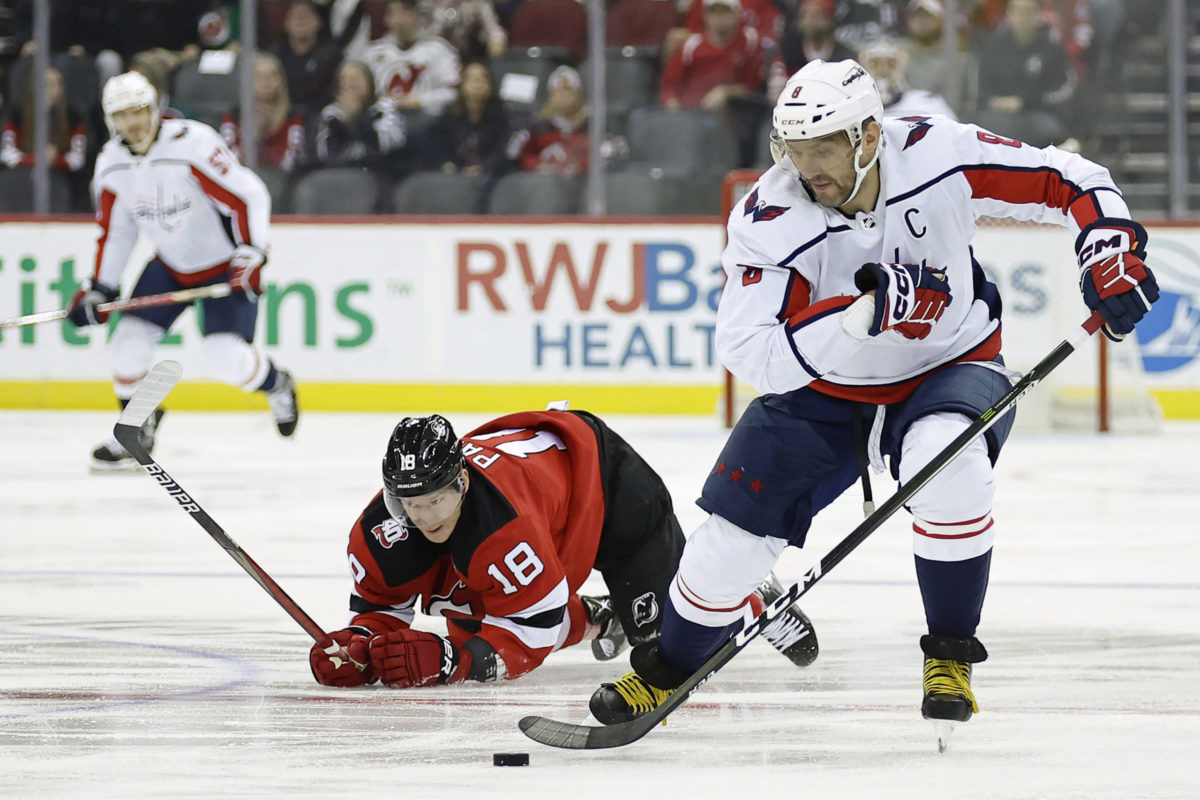 Alexander Ovečkin, NHL, Washington Capitals, New Jersey Devils