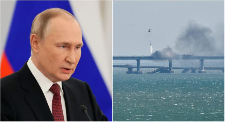 Putin, Krymský most