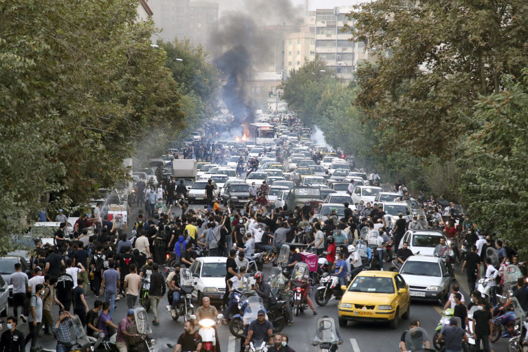 Irán, protest