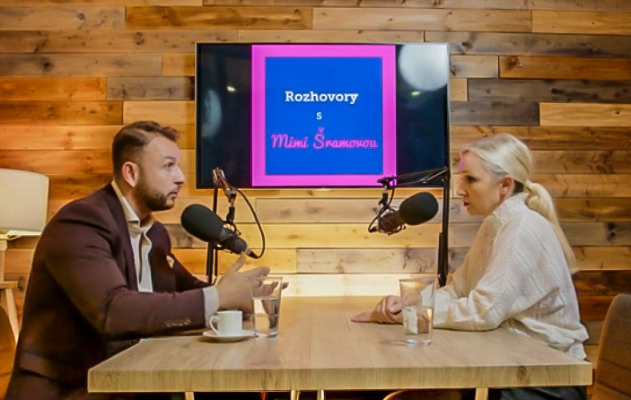 Matúš Šutaj Eštok, rozhovory s Mimi Šrámovou