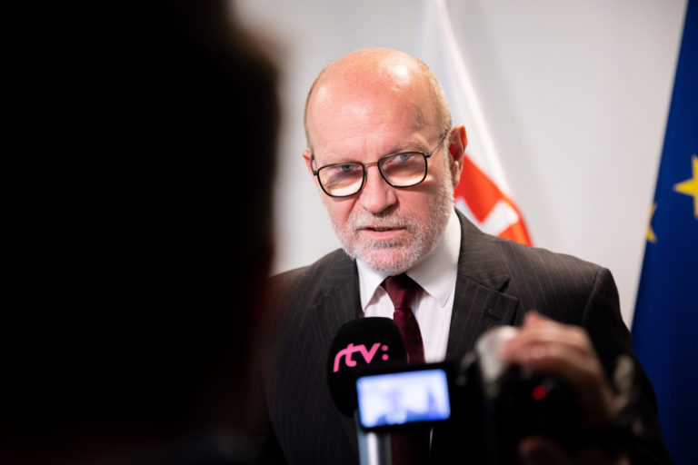 Minister zahraničných vecí a európskych záležitostí Slovenskej republiky (MZVEZ SR) Rastislav Káčer MZV: Minister navštívil Brusel