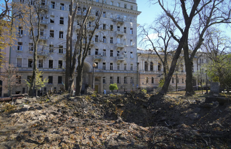 Vojna, Ukrajina, Kyjev, ostreľovanie Ukraine War