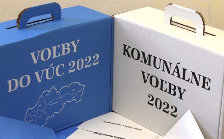 Komunálne a župné voľby do VÚC 2022