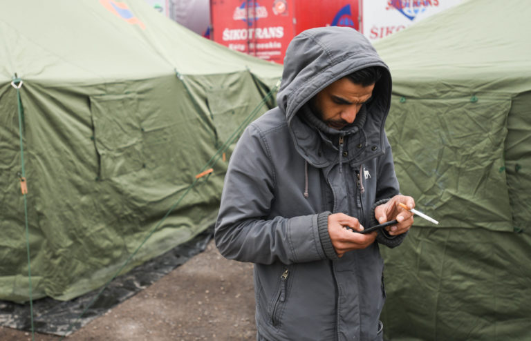MIGRANTI: Nelegálni migranti v Kútoch