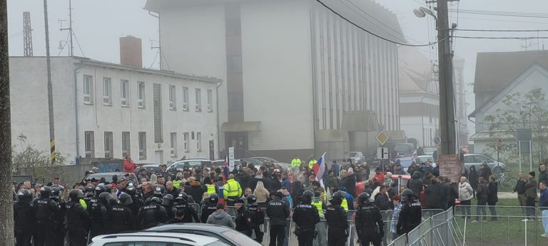 Protest proti nelegálnej migrácii