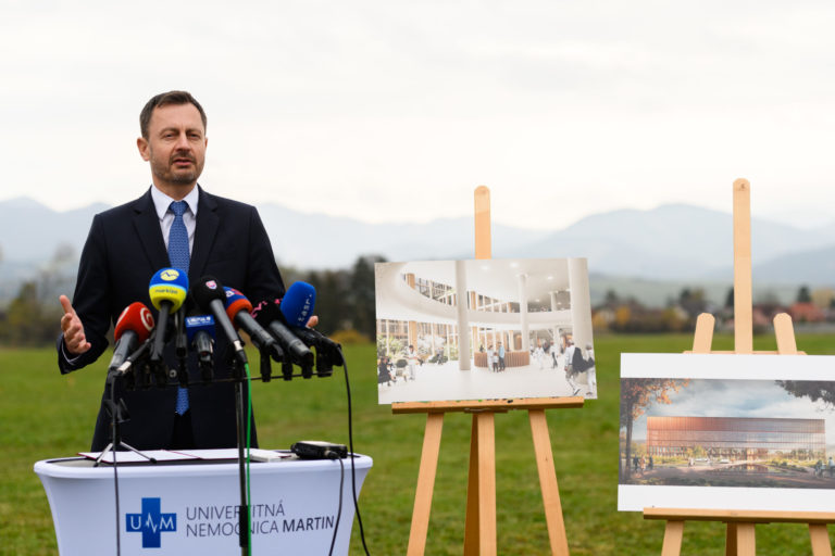 MARTIN: Poklepanie základného kameňa nemocnice
