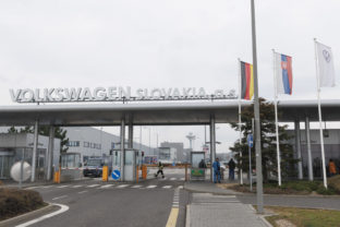 PRIEMYSEL: Areál závodu Volkswagen Slovakia