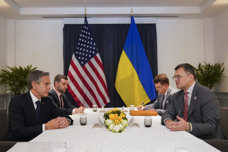 Dmytro Kuleba, Antony Blinken