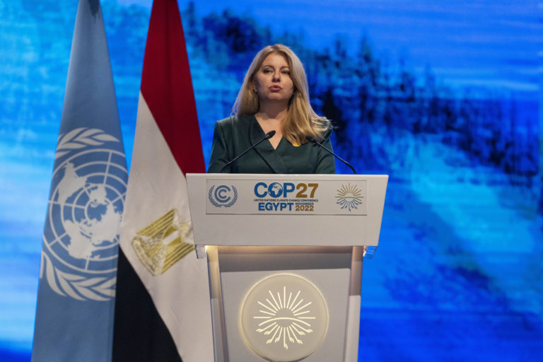 COP27, Zuzana Čaputová