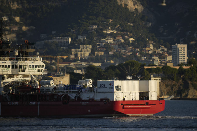 Humanitárna záchranná loď Ocean Viking
