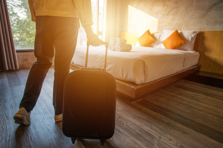 hotel, turista, ubytovanie